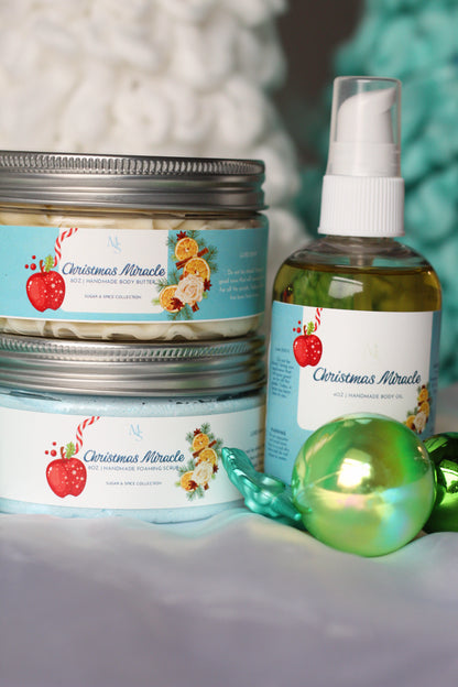 Christmas Miracle Foaming Body Scrub